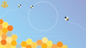 דבורה בשמים פריסט מצטיינים עם סמל