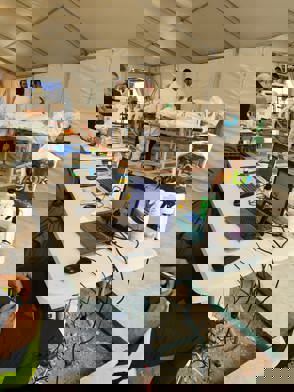 הקמת תר ח 2 אוהל קליטה