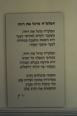 הפלמח מדגל את רוחו