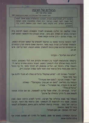 מסמך 4.2.3 הרגלים של חביבה מספר אורי יפה